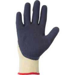 Darbinės pirštinės, juodos, poliesterio, 25 cm ilgio, 9/L dydžio, „Protect by Kramp“ KG0300309