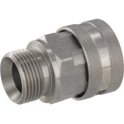 Moteriška QR jungtis Ø18,2 mm x M M22 SS 2704221KR