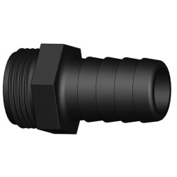 Žarnos antgalis 25 mm x M 3/4". 1601019025