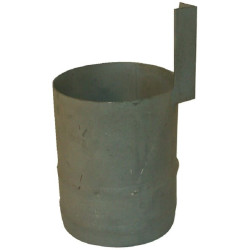 Siurbimo žarnos antgalis 4" cinkuotas 4630000Z
