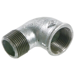 Alkūnė, vidinis/išorinis, cinkuota 3/4" FG9234