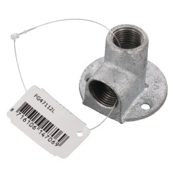 Sieninė plokštelė 90° vidiniu sriegiu 1/2 FG47112L