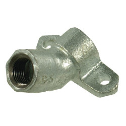 Sieninė plokštė 45° cinkuota F/F 1/2" FG4711245