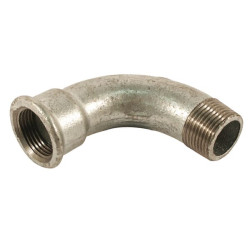 Alkūnė 90° fem./vyr. galv. 3/8" FG138