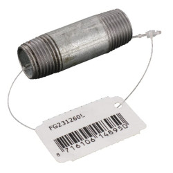 Vamzdžio nipelis cinkuotas 1/2"x60mm FG231260L