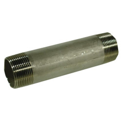 Vamzdžio nipelis, nerūdijančio plieno, 1/4"x60mm FG231460RVS