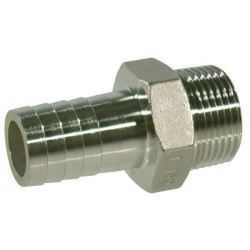 Žarnos jungtis, nerūdijančio plieno, 31,8 mm x M 1 1/4" FGSPI318114RVS