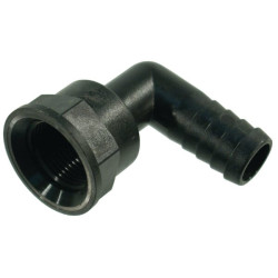 Žarnos antgalis 90° 22 mm x 3/4" F 110322