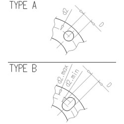 Jungas įvorei 200 mm 7200419