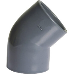 PVC alkūnė 45° 25x25 mm 7025645GP