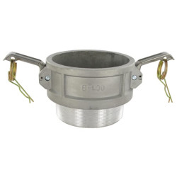 Camlock Type B 4" išorinis sriegis aliuminio HCN100BAL102