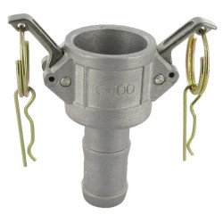 Camlock Type C 1/2" žarnos galas, aliuminio HCN100CAL013