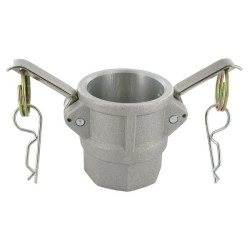 Camlock tipo D 1 1/2 colio vidinis sriegis Nerūdijančio plieno HCN100DSS038
