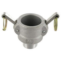 Camlock B tipo 2" išorinis sriegis iš nerūdijančio plieno HCN100BSS051