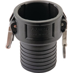 Camlock Type C 3" žarnos galas 87 mm polipropilenas 18109C87