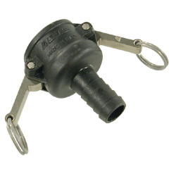 Camlock C tipo 3/4" žarnos antgalis, polipropilenas 18103C