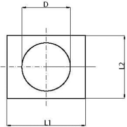 Fiksavimo plokštelė UNLP336