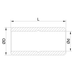 Įvorė SBR809560