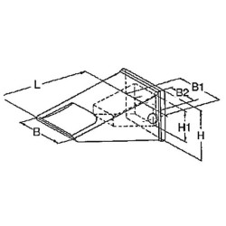 Dantų galiukas, platus, J300 4T1300N