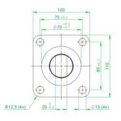 Cilindro greito atleidimo CWV3 ​​D4060110CWV3