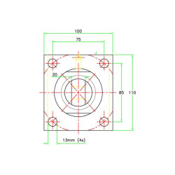 Cilindro greito atleidimo CW3 fl D4060110CW3