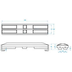 Užsegimo pagalvėlė 450MM UP3742109