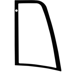 Viršutinis durų stiklas D30046