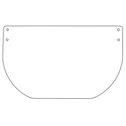 Priekinis apatinis stiklas D30107