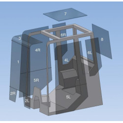 Apatinis priekinis langas D20048