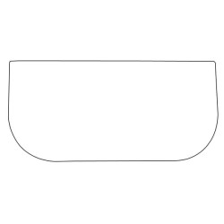 Priekinio stiklo apačia D30164