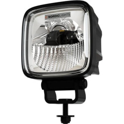 Darbo žibintas LED, 28W, 1950lm, kvadratinis, 12/24V, skaidrus, tvirtinamas varžtais, 85x100x129mm, „Deutsch“ 2 kontaktų, platus