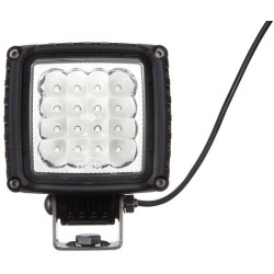 Darbo žibintas LED, 43W, 3000lm, kvadratinis, 12/24V, skaidrus, tvirtinamas varžtais, 114,5x109,9x144,8mm, 16 LED, Hella 1GA9961