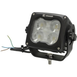 LED darbo žibintas, 70 W, 6000 lm, kvadratinis, 10/45 V, baltas, 120 x 110 x 72 mm, šildomas T° jutikliu, platus apšvietimas, 4 