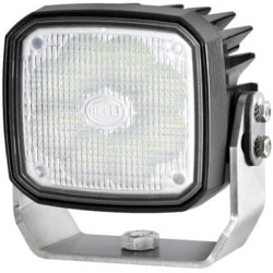 Darbo žibintas LED, 4000 lm, kvadratinis, 12/24 V, baltas, gnybtas, „Deutsch“ kištukas, 8 LED, „Ultrabeam“ iš „Hella“ 1GA9956060