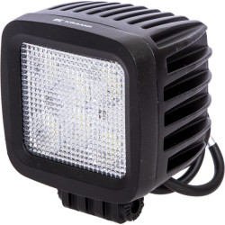Darbo žibintas LED, 42W, 3780lm, kvadratinis, 10/30V, 128x82x100mm, prožektorius, 6 LED, Kramp LA10028