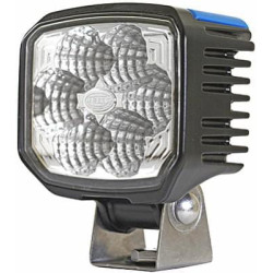 Darbo žibintas LED, 22W, 1300lm, kvadratinis, 12/24V, skaidrus/baltas, 112x62x129mm Deutsch kištukas, 6 LED, Hella 1GA996288011