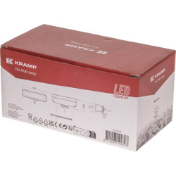 Netiesioginio apšvietimo LED darbo šviestuvas, 30 W, 2880 lm, stačiakampis, 12/24 V, baltas/oranžinis, 157 x 49,7 x 60 mm „Deuts