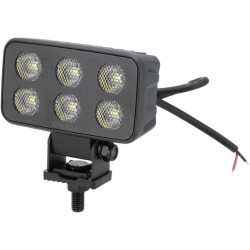 Darbo žibintas LED, 60W, 4630lm, stačiakampis, 12/24V, baltas, 115x65x47mm „Deutsch“ kištukas, prožektorius, 12LED LA10834