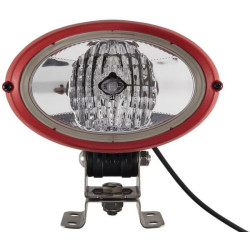 Ksenoninis darbo žibintas, 42 W, ovalus, 12 V, skaidrus, 160 x 134 x 166 mm AMP kištukas, Hella 1GA996461311