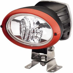 Ksenoninis darbo žibintas, 42 W, ovalus, 12 V, skaidrus, 160 x 134 x 166 mm AMP kištukas, Hella 1GA996461311