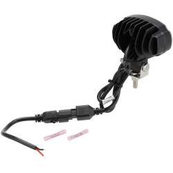 Darbo žibintas LED, 20 W, 3000 lm, ovalus, baltas, 100 x 54 x 93 mm, „Deutsch“ 2 kontaktų, prožektorius, „Kramp“ (10 vnt. dėžutė
