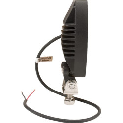 Darbo žibintas LED, 15 W, 1900 lm, ovalus, 10/30 V, 120 x 38 x 80 mm, prožektorius, 10 LED, Kramp LA10020