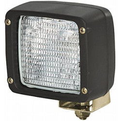Darbo žibintas Halogeninis, kvadratinis, 12/24V, baltas, 112x97x126,5 mm „Deutsch“ kištukas, „Ultrabeam“ iš „Hella“ 1GA007506491