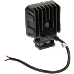 Darbo žibintas LED, 90W, 6800lm, kvadratinis, 12/24V, baltas, 108x120,7x52,7mm „Deutsch“ kištukas, prožektorius, 18 LED LA10833