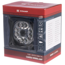 LED darbo žibintas su kamera CAS66090KR