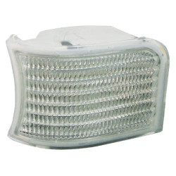 Stačiakampis kairysis darbo žibintas, 12 V, skaidrus, Cobo 05511000