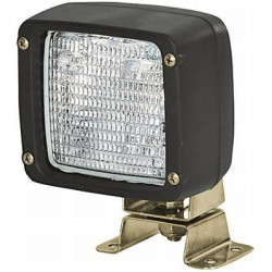 Darbo žibintas Halogeninis, stačiakampis, 12/24V, baltas, gnybtas, 112x139x152mm, AMP/plieninis gnybtas, „Ultrabeam“ iš Hella 1G