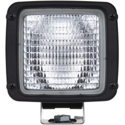Halogeninis darbo žibintas, kvadratinis, 12/24V, baltas, 112x97x126,5 mm, AMP/plieninis kontaktas, „Ultrabeam“ iš Hella 1GA00750