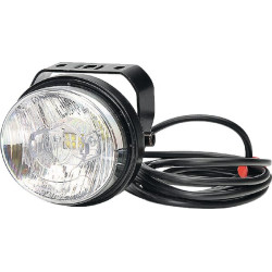Darbo žibintas LED, apvalus, 12/24V, baltas, 98x90mm, Waś 1400630121
