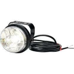 Darbo žibintas LED, apvalus, 12/24V, baltas, 98x90mm, Waś 1400630121